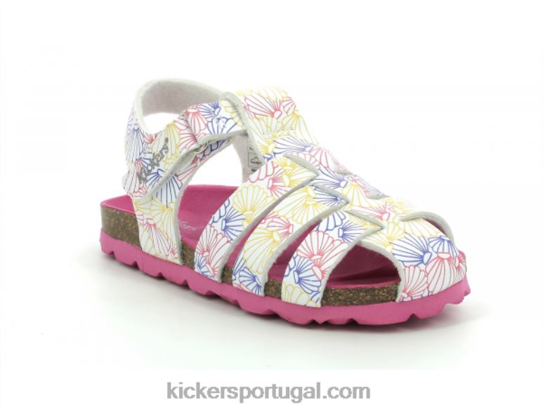 kickers_praia_multicolorida_de_verao_v24th638_criancas.jpg Kickers praia multicolorida de verão V24TH638 crianças - Image 1