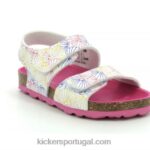 Kickers praia multicolorida de verão V24TH646 crianças