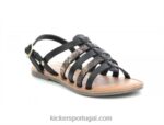 Kickers réptil preto dixon V24TH602 crianças