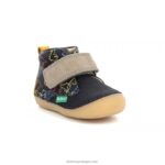 Kickers sabio dinos amarelo marinho V24TH922 crianças - Image 2