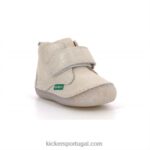 Kickers sabio iridescente bege claro V24TH873 crianças