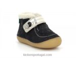 Kickers So Schuss Navy Gold Fantasy V24TH829 crianças