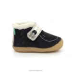 Kickers So Schuss Navy Gold Fantasy V24TH829 crianças - Image 3