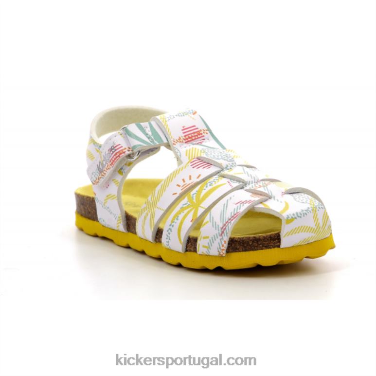 kickers_sol_branco_bronzeado_de_verao_v24th607_criancas.jpg Kickers sol branco bronzeado de verão V24TH607 crianças - Image 1