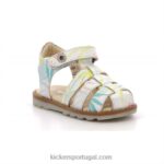 Kickers sol branco nonosti V24TH632 crianças