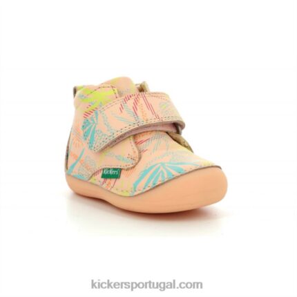 Kickers sol rosa sabio V24TH838 crianças