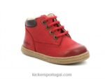 Kickers tackland vermelho V24TH874 crianças