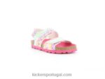 Kickers verãokro branco multico étnico V24TH755 crianças