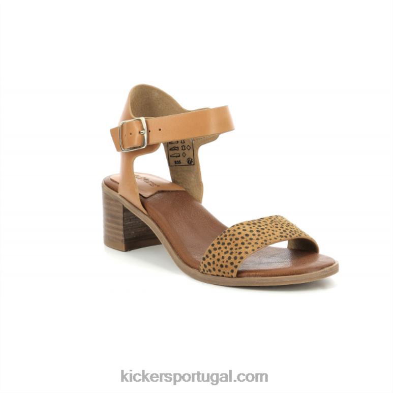 kickers_volou_camel_black_print_v24th79_mulheres.jpg Kickers Volou Camel Black Print V24TH79 mulheres - Image 1