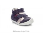 Kickers wasabou rosa marinho metalizado V24TH456 crianças